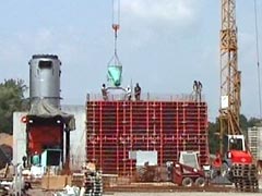 New construction of Furnace and combustion plant